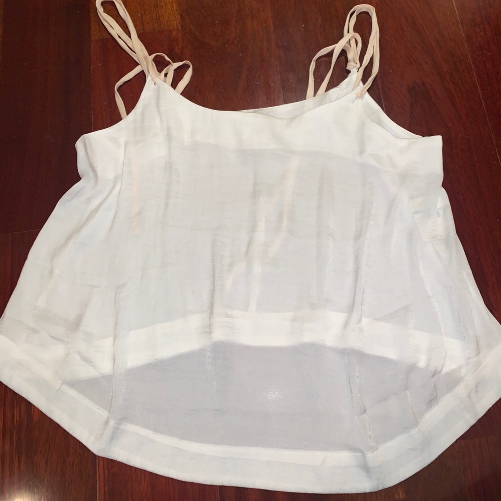 Brand new free people white tank